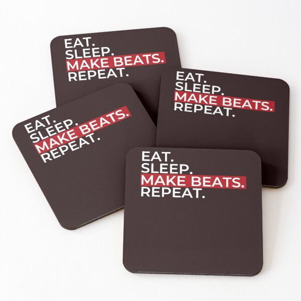 Item preview, Eat Sleep Make Beats  designed and sold by ArdithLaki.