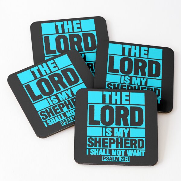Item preview, Psalm 23:1 The Lord Is My Shepherd designed and sold by plushism.