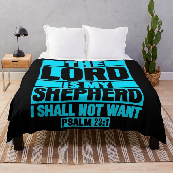 Item preview, Psalm 23:1 The Lord Is My Shepherd designed and sold by plushism.