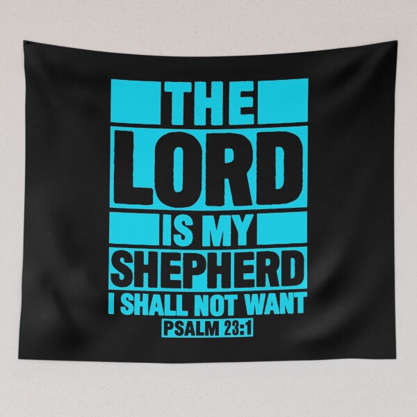 Item preview, Psalm 23:1 The Lord Is My Shepherd designed and sold by plushism.