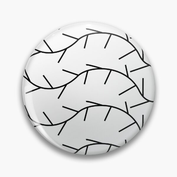 Item preview, Black and White Thorn Pattern designed and sold by Nisha Prabhu.