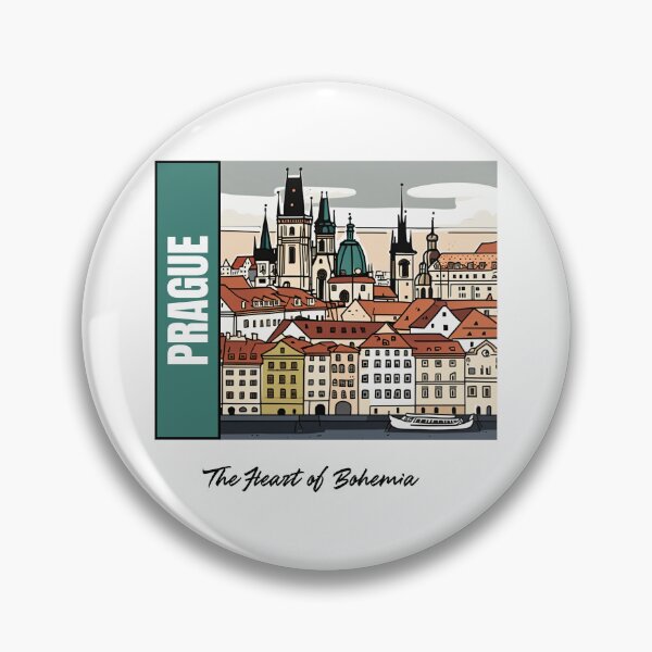 Artikelvorschau, Das Herz Böhmens. Prag entworfen und verkauft von TropicalDesigna.
