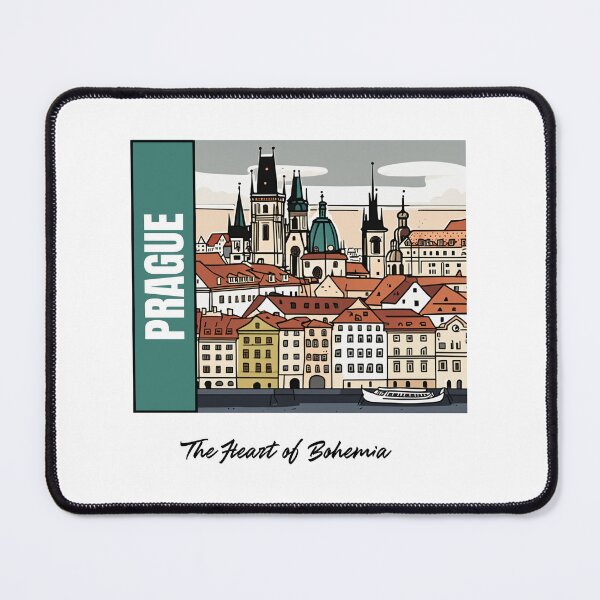 Item preview, The heart of Bohemia. Prague designed and sold by TropicalDesigna.