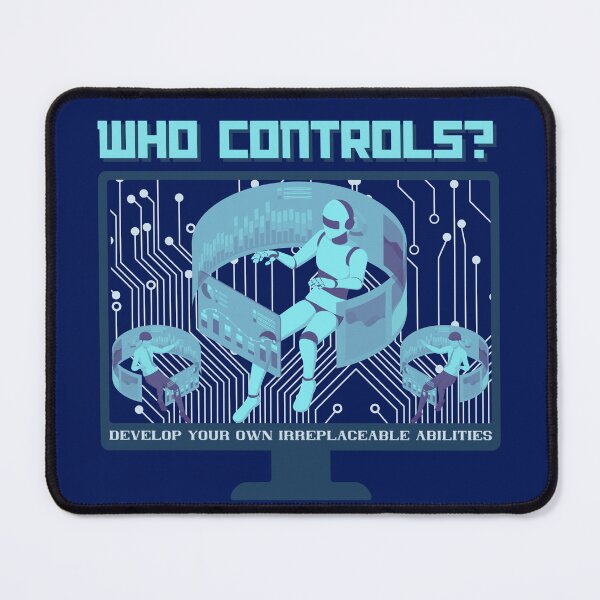 Item preview, Who Controls AI? designed and sold by HaileyLow.