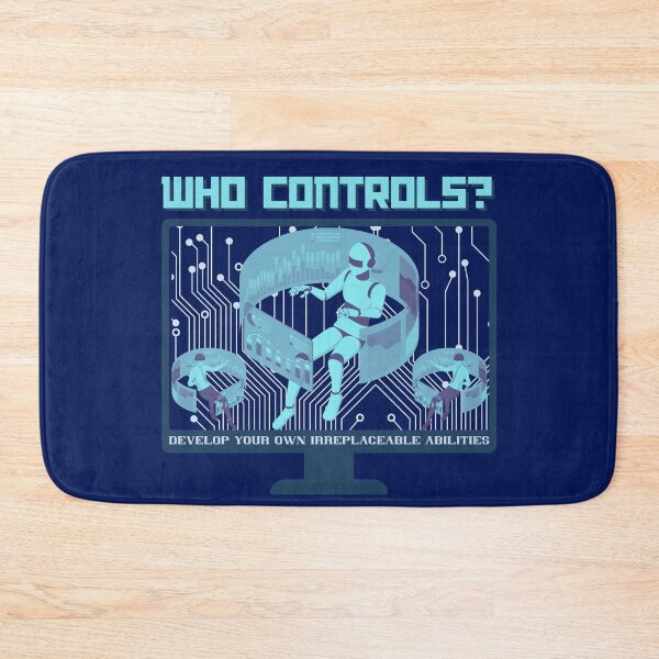 Item preview, Who Controls AI? designed and sold by HaileyLow.