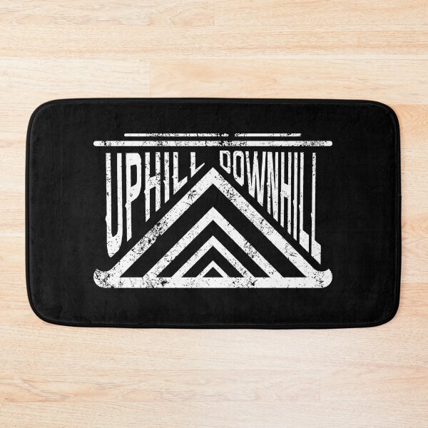Item preview, Uphill Downhill Mountains Outdoors designed and sold by wejollydigitals.