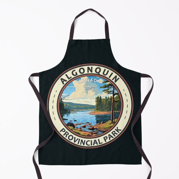 Item preview, Algonquin Provincial Park Travel Art Badge designed and sold by KrisSidDesigns.
