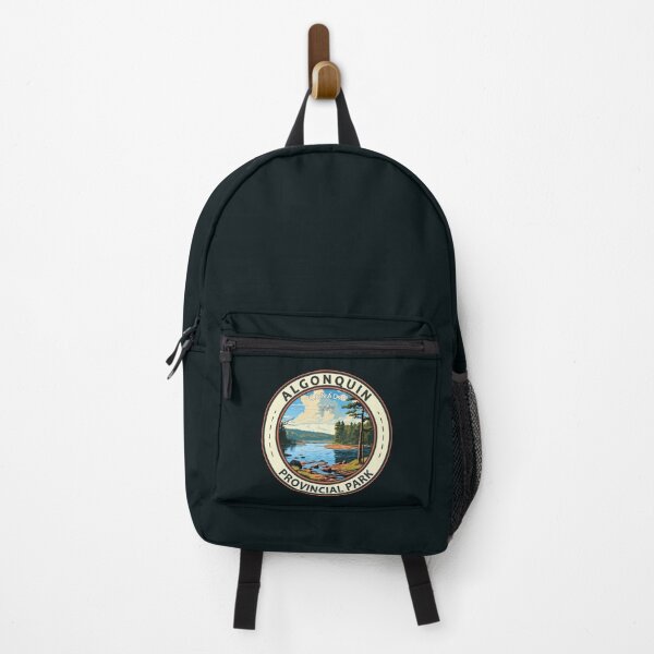 Item preview, Algonquin Provincial Park Travel Art Badge designed and sold by KrisSidDesigns.