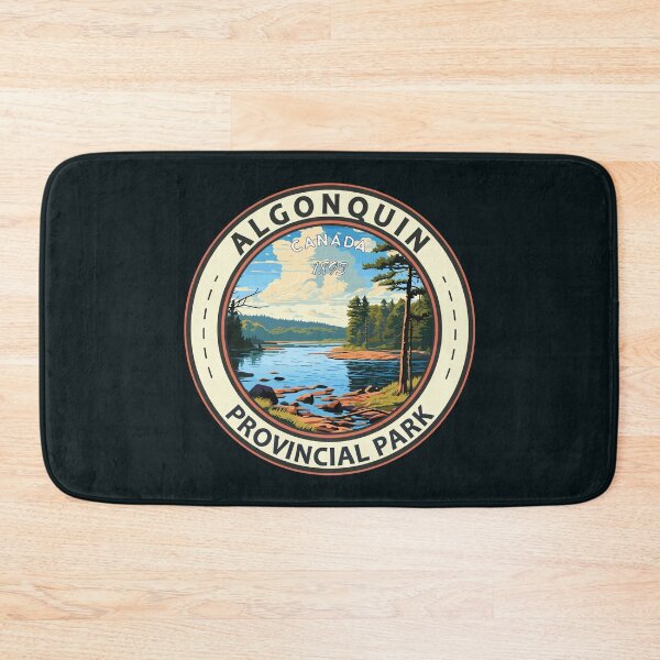 Item preview, Algonquin Provincial Park Travel Art Badge designed and sold by KrisSidDesigns.