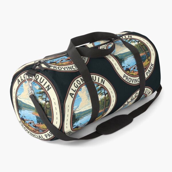 Item preview, Algonquin Provincial Park Travel Art Badge designed and sold by KrisSidDesigns.
