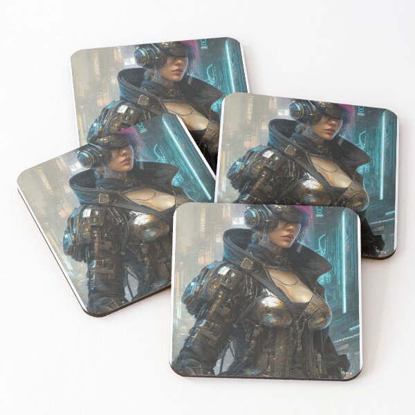 Item preview, Cyber Merc - Cyber City Scene designed and sold by Delerat7.