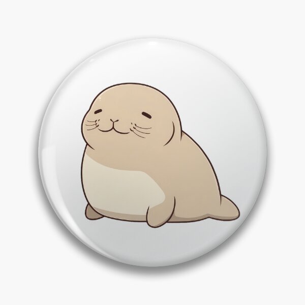 Item preview, Simple drawn brown walrus designed and sold by SundayDonuts.