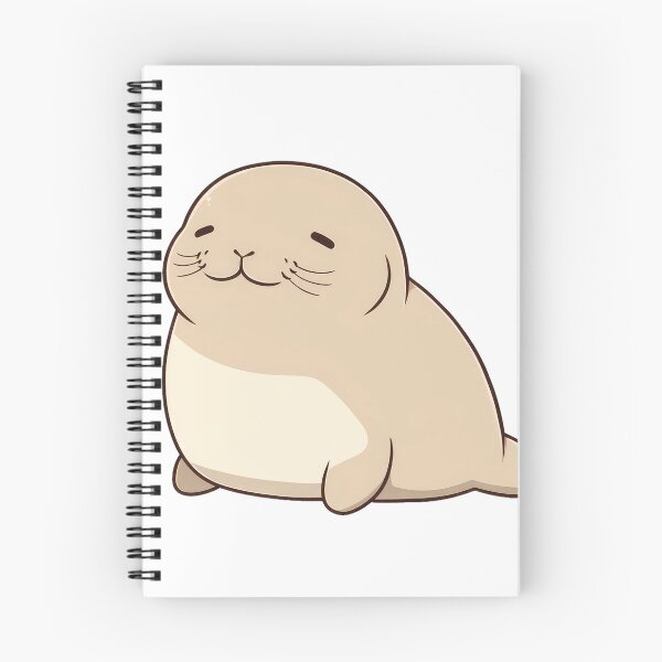 Item preview, Simple drawn brown walrus designed and sold by SundayDonuts.