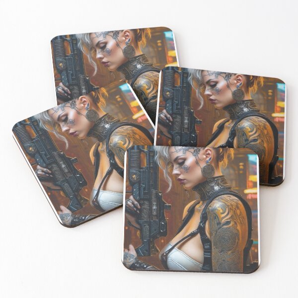 Item preview, Cyber Assassin - Cyber City Scene designed and sold by Delerat7.