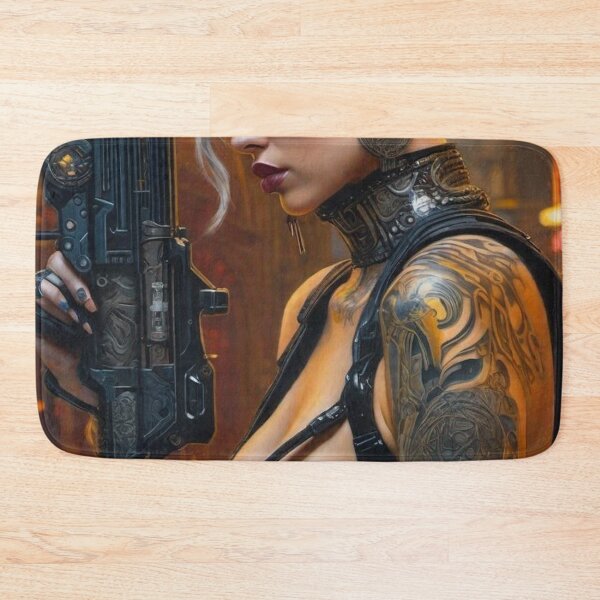 Item preview, Cyber Assassin - Cyber City Scene designed and sold by Delerat7.