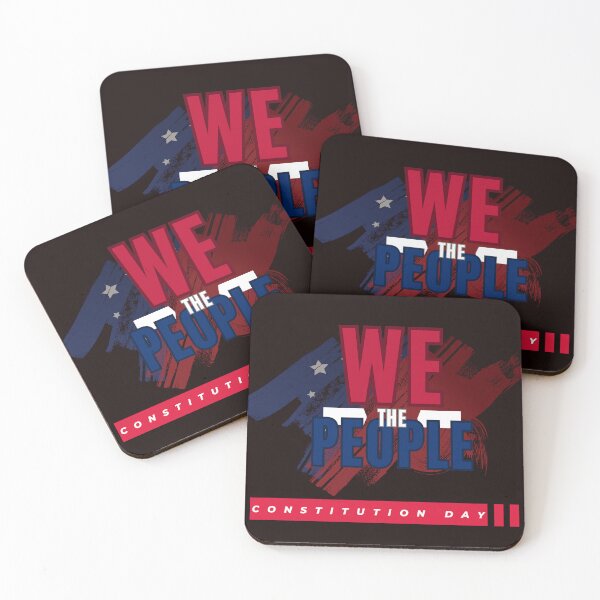 Item preview, Constitution Day - We the people - Flag Colors designed and sold by PosiPrints.