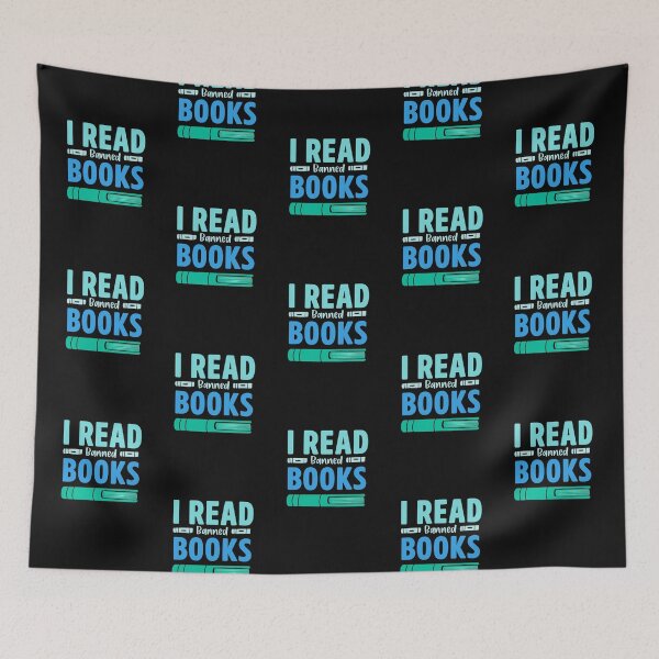 Item preview, I Read Banned BooksLong  designed and sold by PetuniaaaTees.