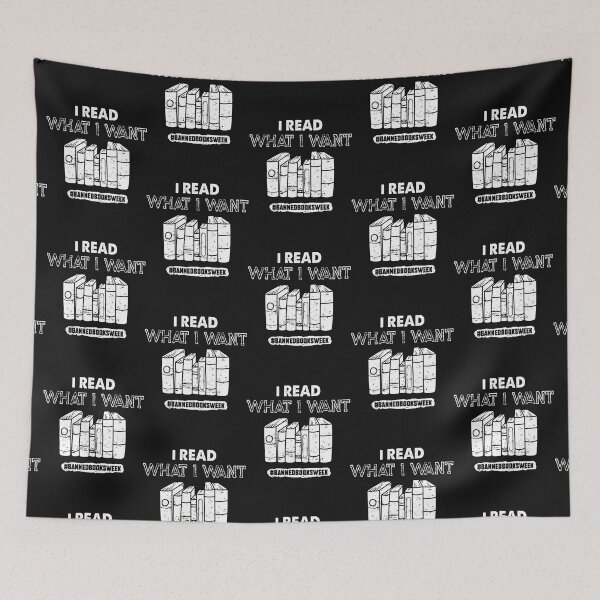 Item preview, I Read What I Want Banned Books Week - Banned books designed and sold by PetuniaaaTees.