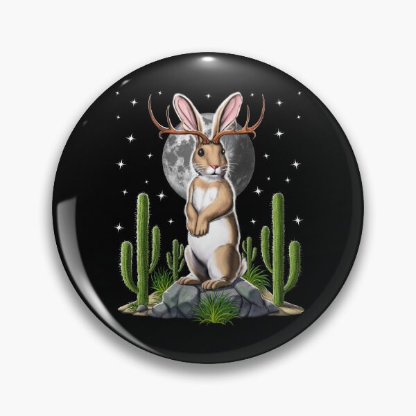 Item preview, Cryptid Jackalope Rabbit designed and sold by underheaven.