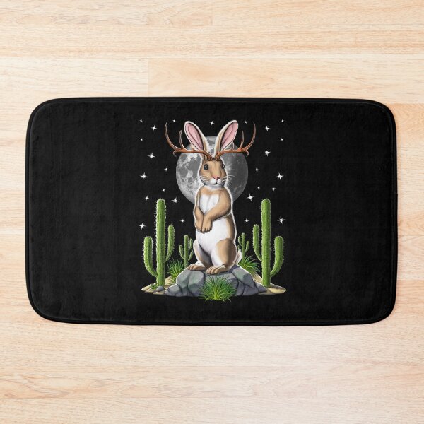 Item preview, Cryptid Jackalope Rabbit designed and sold by underheaven.