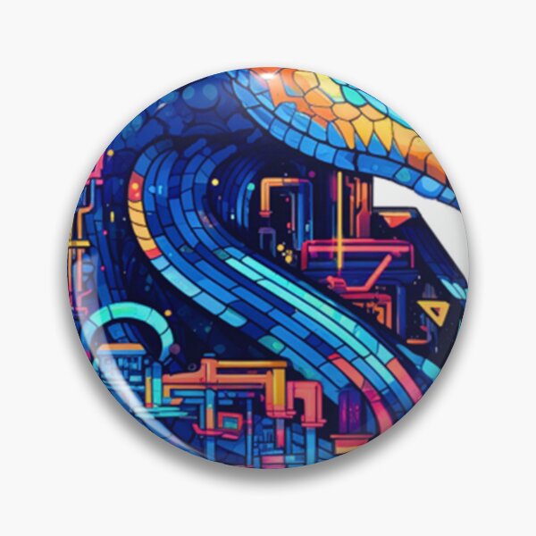 Item preview, Cyber Snake, Techno Viper Of A Digital Realm  designed and sold by ChristinaCGouge.