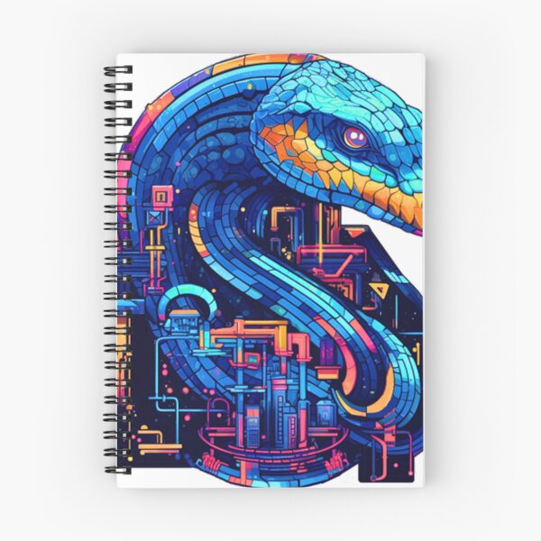 Item preview, Cyber Snake, Techno Viper Of A Digital Realm designed and sold by ChristinaCGouge.