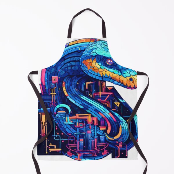 Item preview, Cyber Snake, Techno Viper Of A Digital Realm designed and sold by ChristinaCGouge.