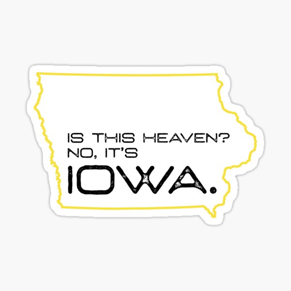 Iowa The Wrestling State Sticker for Sale by s-hammie