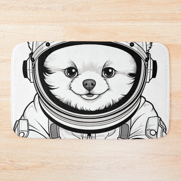 Item preview, Astronaut Kawaii Cute Dog designed and sold by LOT7Clothing.