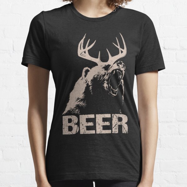 Brewing Work Shirt - Bear + Deer = BEER