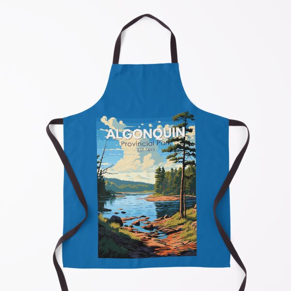 Item preview, Algonquin Provincial Park Travel Art Vintage designed and sold by KrisSidDesigns.