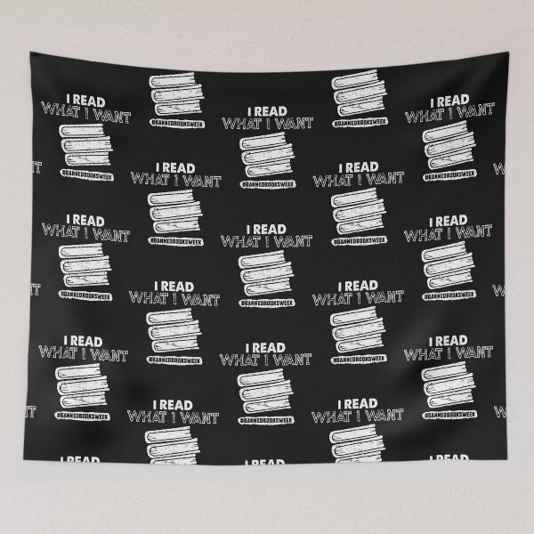Item preview, I Read What I Want Banned Books Week Classic  designed and sold by PetuniaaaTees.