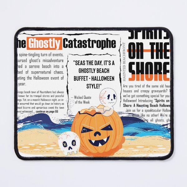 Item preview, Halloween on the Beach - 'Wicked Weekly' Collection - Spirits on the Shore - colored designed and sold by Arubi-Art.