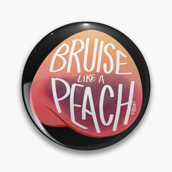Item preview, Bruise Like A Peach designed and sold by kitdoodles.