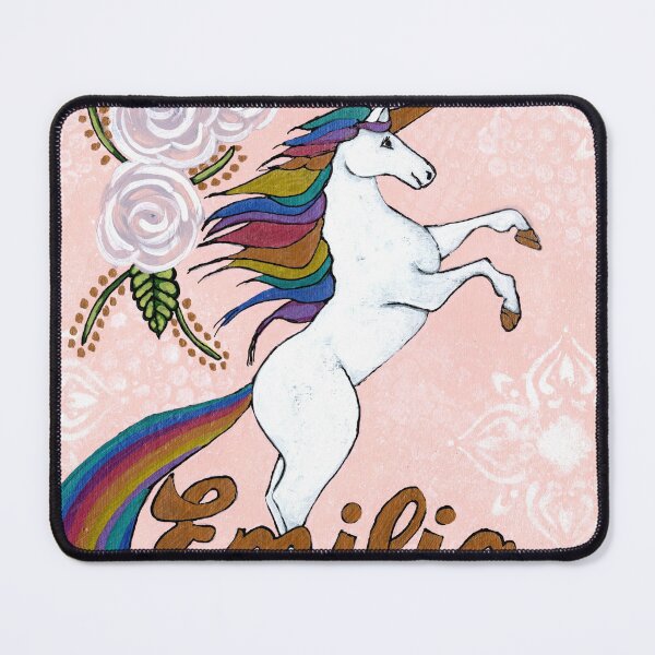 Item preview, Emilia's Rainbow Unicorn designed and sold by CindyGrosch.