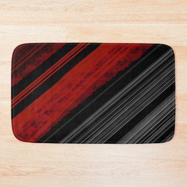 Item preview, Somber Red Black Geometric  designed and sold by mwebba2005.