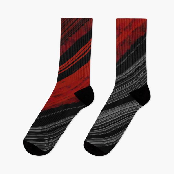 Item preview, Somber Red Black Geometric  designed and sold by mwebba2005.