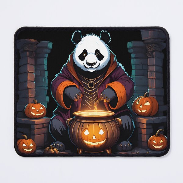 Item preview, Halloween Panda Magic designed and sold by HoruXtore.