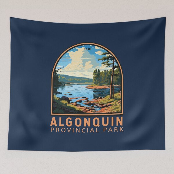 Item preview, Algonquin Provincial Park Emblem designed and sold by KrisSidDesigns.