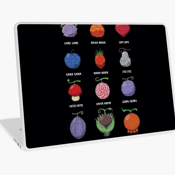 Yami Yami No Mi Devil Fruit Blackbeard Laptop Sleeve for Sale by