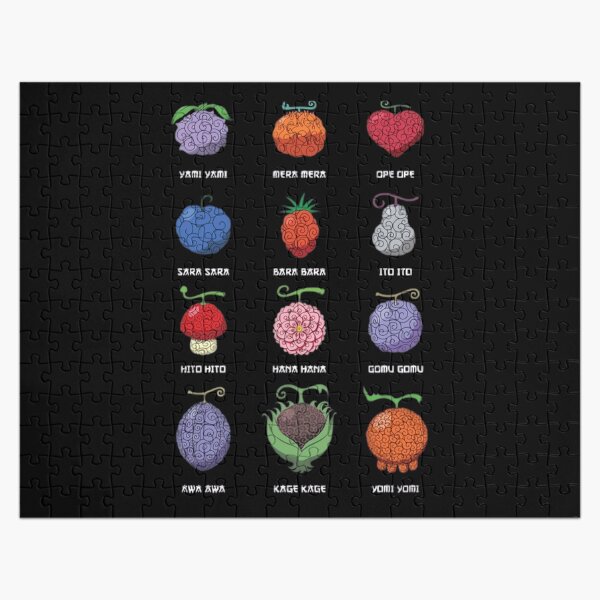 Devil Fruit Jigsaw Puzzles for Sale