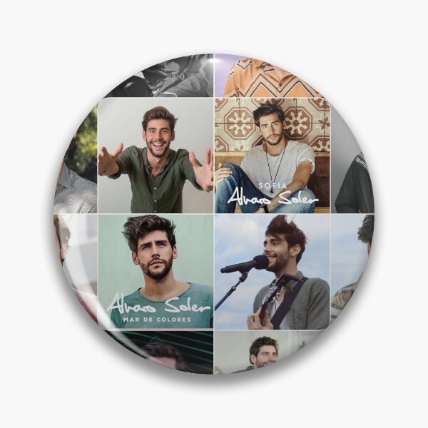 Item preview, Alvaro Soler Photo Collage designed and sold by GoghGetta.