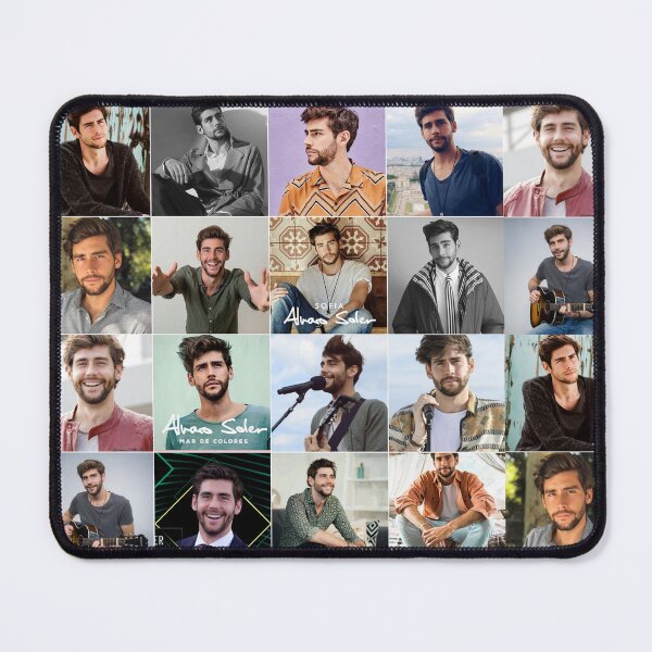 Item preview, Alvaro Soler Photo Collage designed and sold by GoghGetta.
