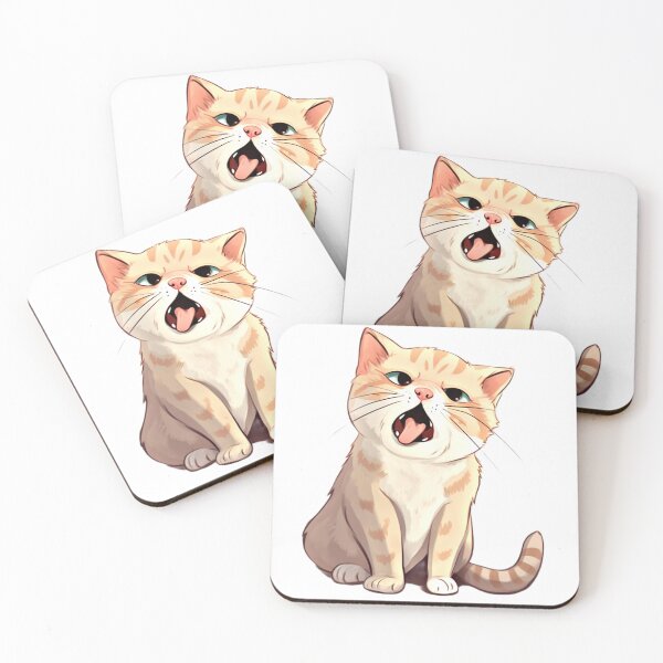 Item preview, Cute Coughing Cat designed and sold by Daytalk.