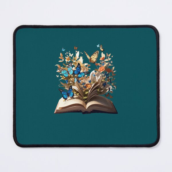 Item preview, Open Book With Flowers and butterflies designed and sold by Easonseay.
