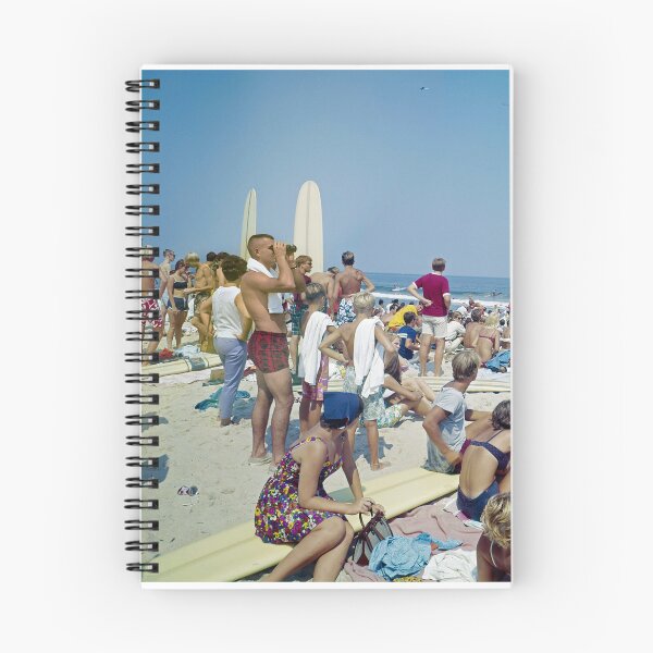 Item preview, Virginia Beach Surfing from the 1960s, Retro Longboards designed and sold by aladdincolor.