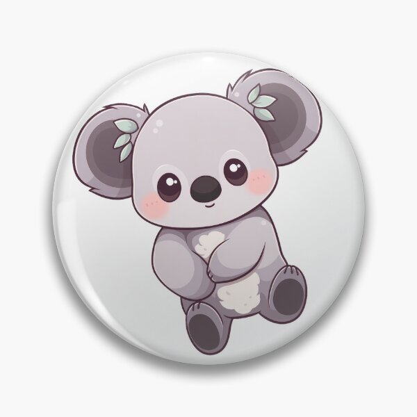 Item preview, Cute Wild Grey and White Koala Animal designed and sold by SundayDonuts.