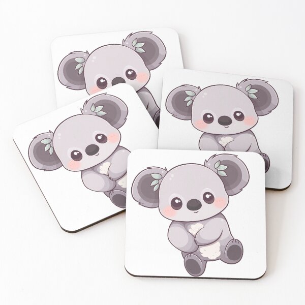 Item preview, Cute Wild Grey and White Koala Animal designed and sold by SundayDonuts.