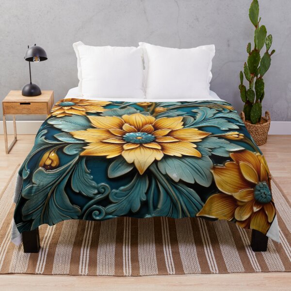 Item preview, Yellow flora HD digital art designed and sold by EternityLoves.