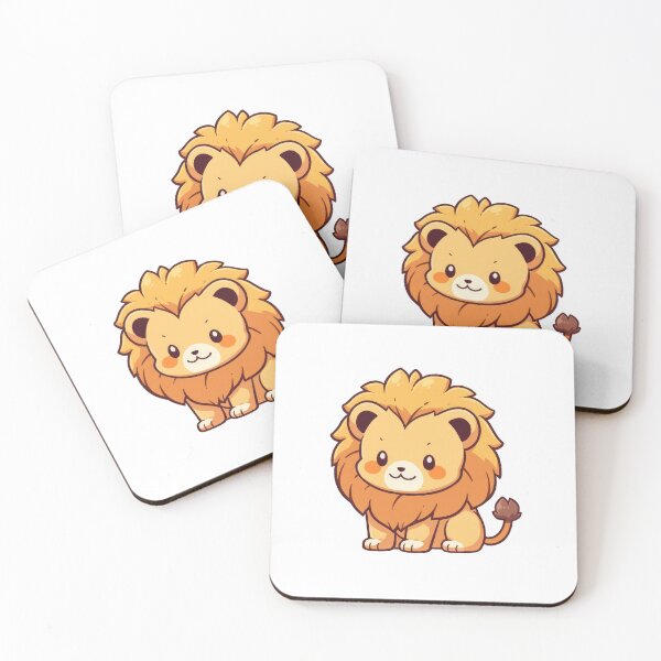 Item preview, Cute little lion designed and sold by SundayDonuts.